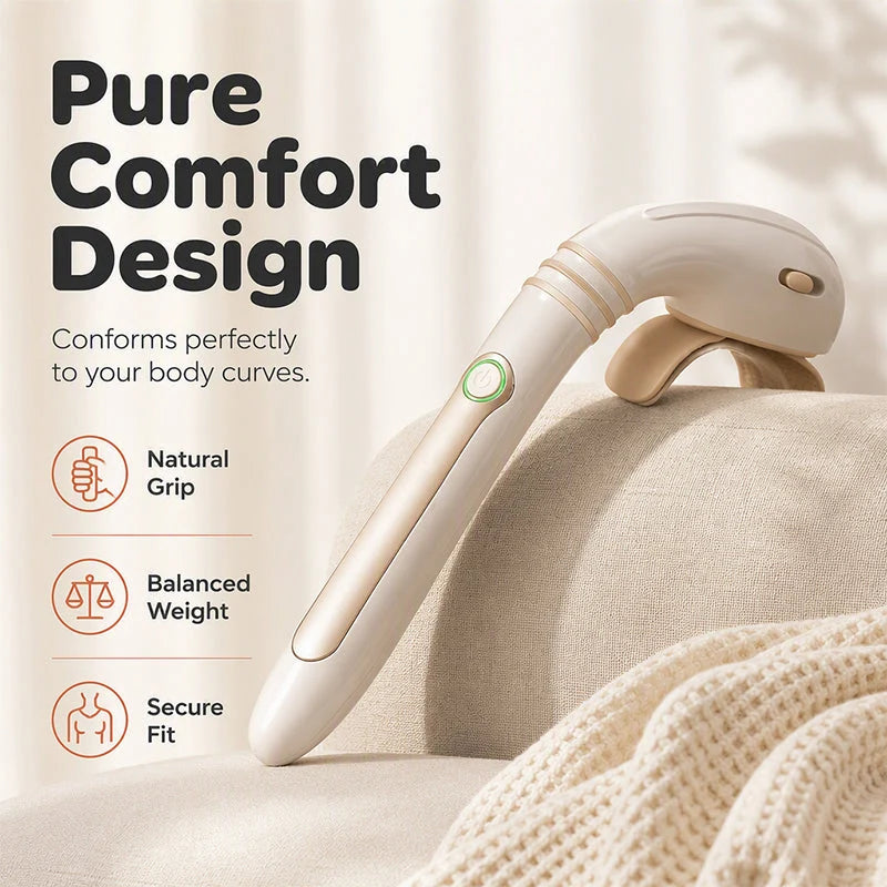 Long Reach Cordless Back & Shoulder Massager