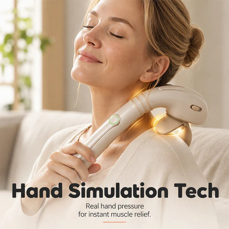Long Reach Cordless Back & Shoulder Massager