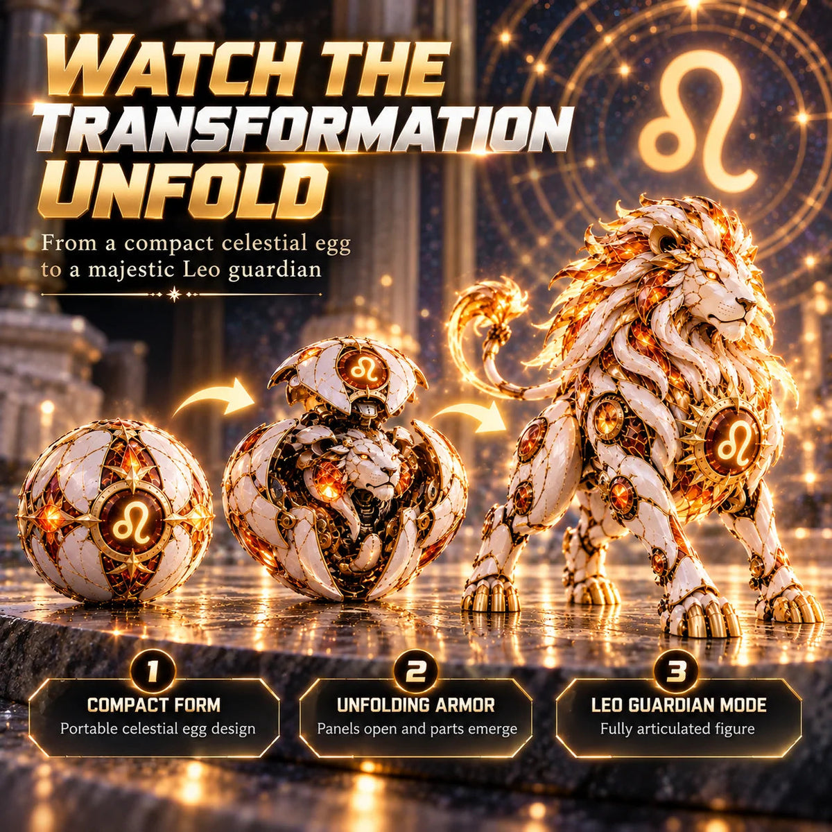 🌌 Zodiac Guardian Eggs™ 🤖– Transforming Celestial Guardian Collection🍀