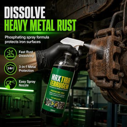 🔧 💨 3 In 1 Rust Remover & Phosphating Agent – Degrease, Remove Rust, Anti-rust ✨
