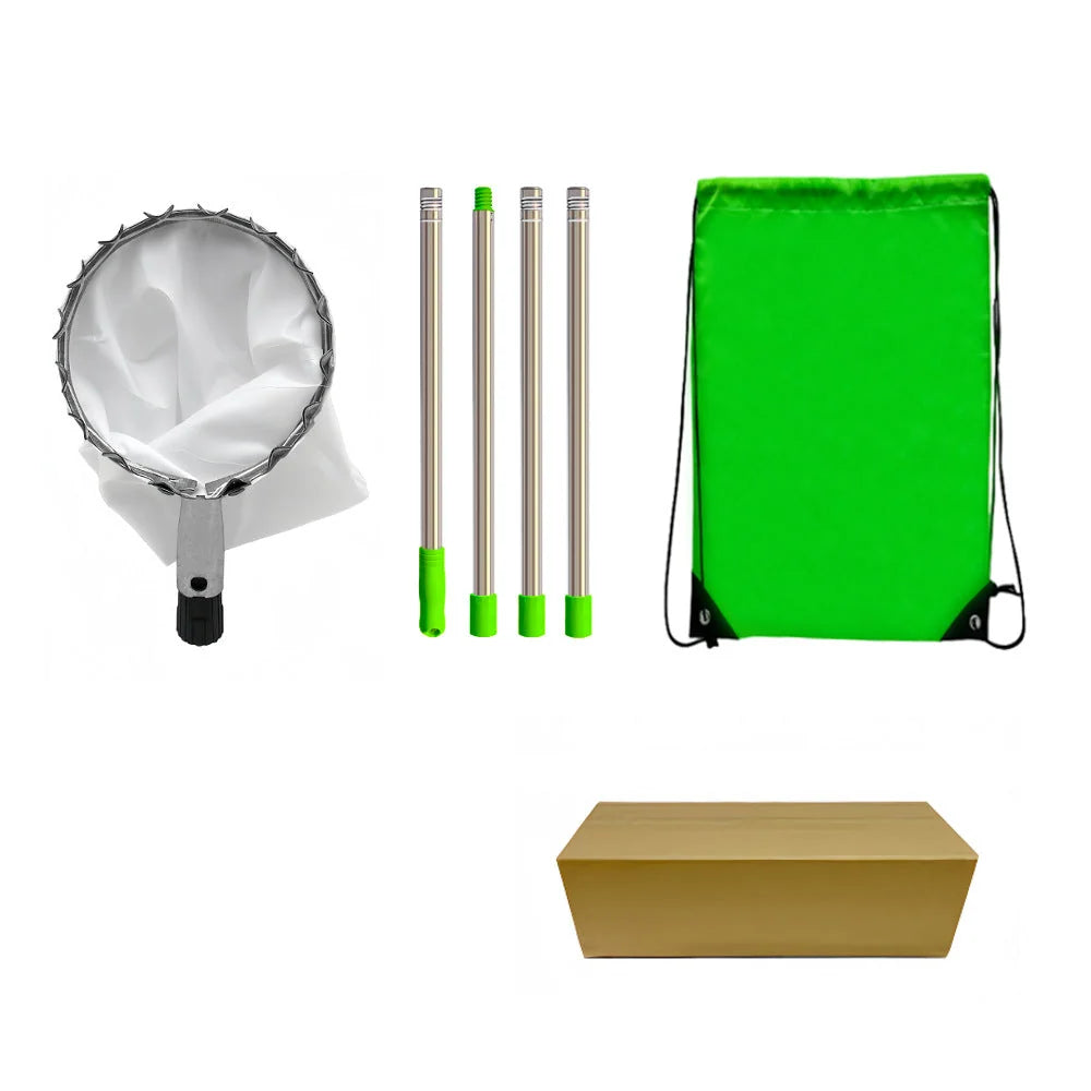 Fruit picker and collection basket