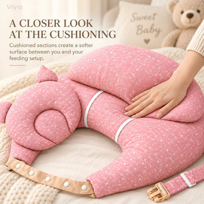 💗Wearable Nursing Pillow with Adjustable Strap – Wraparound Feeding Cushion
