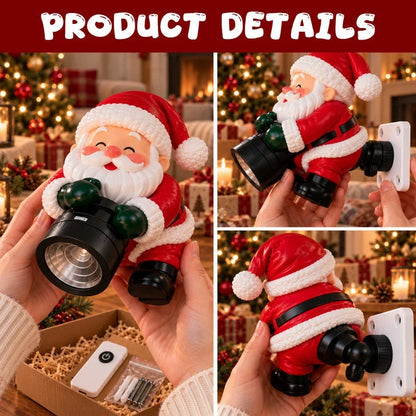 🎅 Santa Christmas Welcome Projector – Magical Holiday Doorway Light ✨