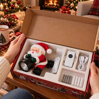 🎅 Santa Christmas Welcome Projector – Magical Holiday Doorway Light ✨