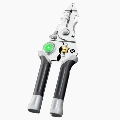 ⚡ 10-in-1 Multi-Functional Wire Stripper Scissors – Cutting, Stripping & Electrical Testing Tool