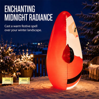 🎅 150CM Light-Up Inflatable Santa Tumbler – LED Christmas Outdoor Decoration 🎄✨
