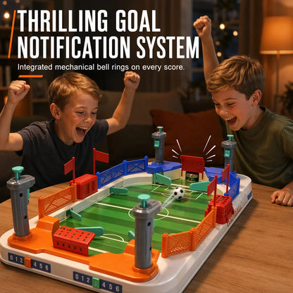 ⚽ 2-Player Tabletop Soccer Battle Game – Fast-Paced Family Fun