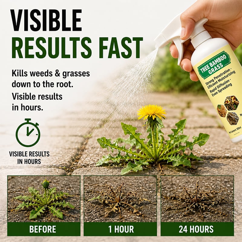 🌿Fast-acting Natural Weed & Grass Killer Spray