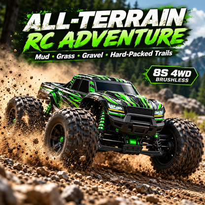 🚙 U-Max 4WD Brushless RC Monster Truck – High-Speed Off-Road Adventure