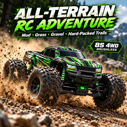 🚙 U-Max 4WD Brushless RC Monster Truck – High-Speed Off-Road Adventure