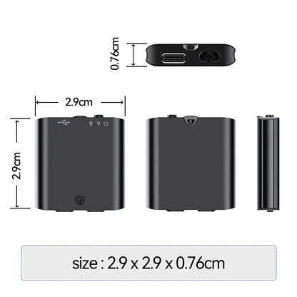 🎙️Mini Magnetic Voice Recorder One-Touch Recording🧲✨