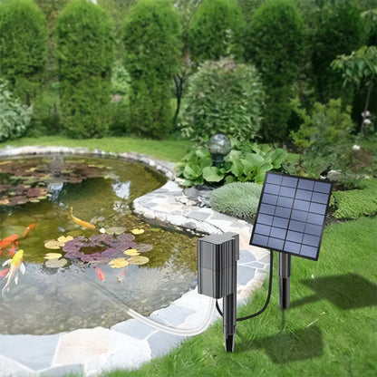 🔥Last Day 48% OFF🌿Solar Pond Aerator with Air Pump🐟