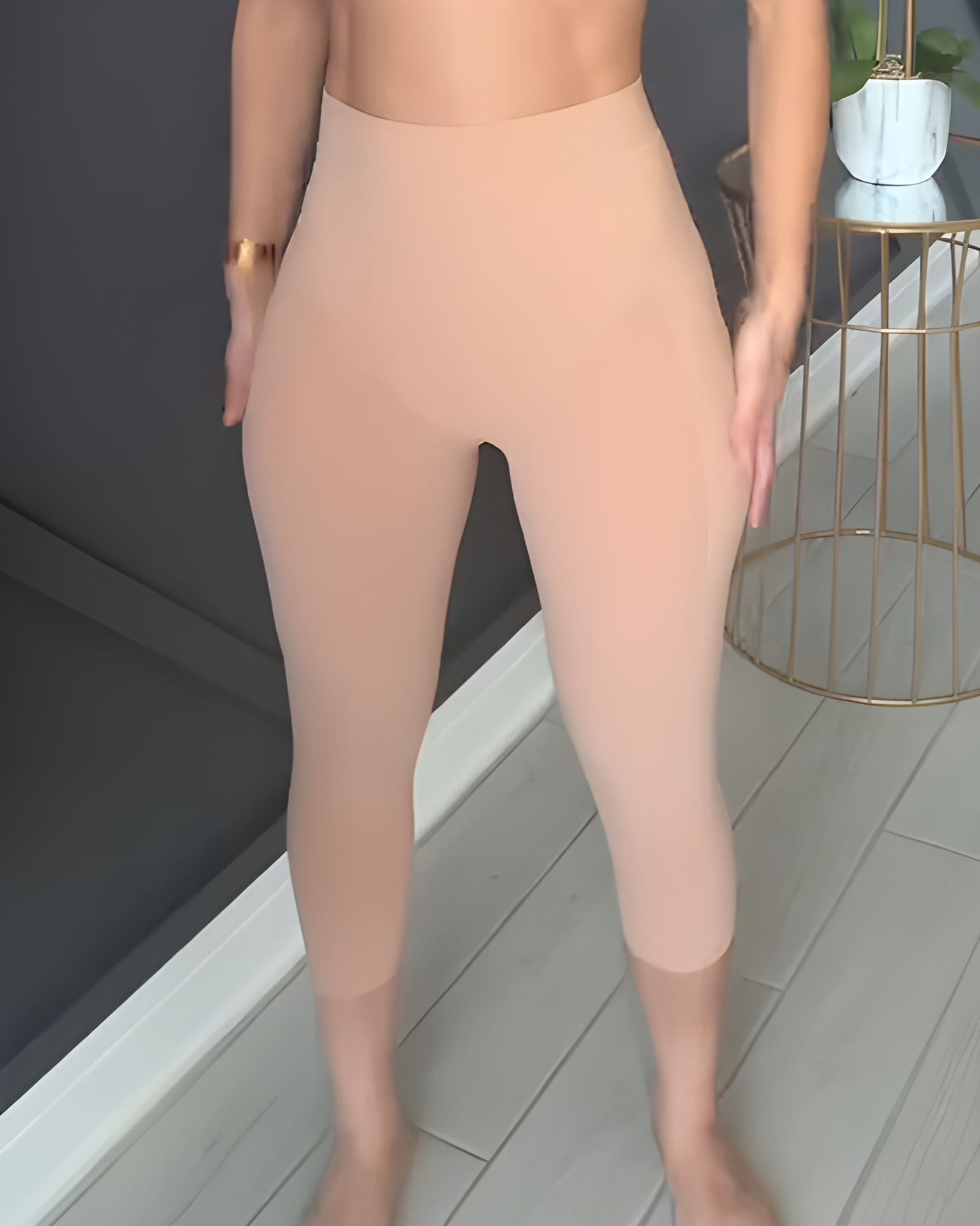 Women High-Waisted Capri Shaper