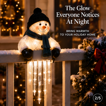 🔥 Today 47% OFF - ❄️Winter Glow Snowman Icicle Light Decor