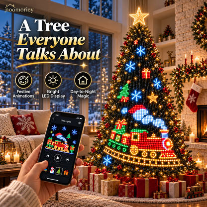 🎄✨Lighted Tree Pro - Smart DIY App-Controlled LED Christmas Tree Lights with Custom Holiday Patterns