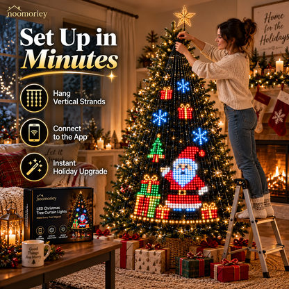 🎄✨Lighted Tree Pro - Smart DIY App-Controlled LED Christmas Tree Lights with Custom Holiday Patterns
