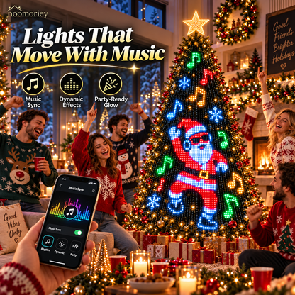 🎄✨Lighted Tree Pro - Smart DIY App-Controlled LED Christmas Tree Lights with Custom Holiday Patterns