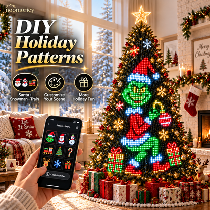 🎄✨Lighted Tree Pro - Smart DIY App-Controlled LED Christmas Tree Lights with Custom Holiday Patterns