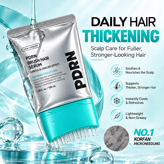 Brush Hair Serum – Fuller-Looking Hair, Stronger Roots & Scalp Renewal
