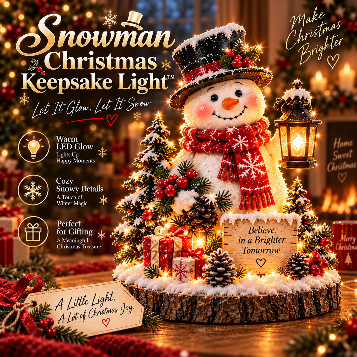 🎅 49% OFF — Choose Your Favorite Christmas Character & Let the Holiday Glow Begin