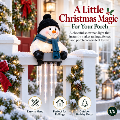 🔥 Today 47% OFF - ❄️Winter Glow Snowman Icicle Light Decor