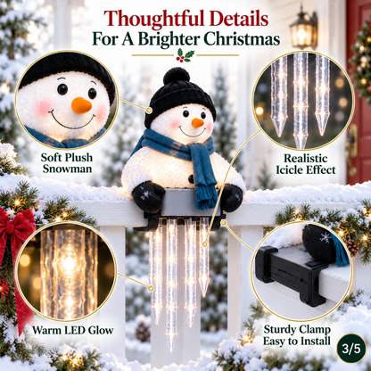 🔥 Today 47% OFF - ❄️Winter Glow Snowman Icicle Light Decor