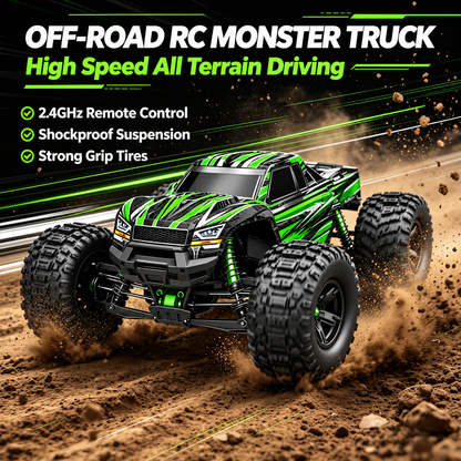 🚙 U-Max 4WD Brushless RC Monster Truck – High-Speed Off-Road Adventure