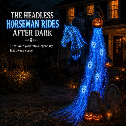 🎁Animated Halloween Soul Harvester Garden Light Collection💀