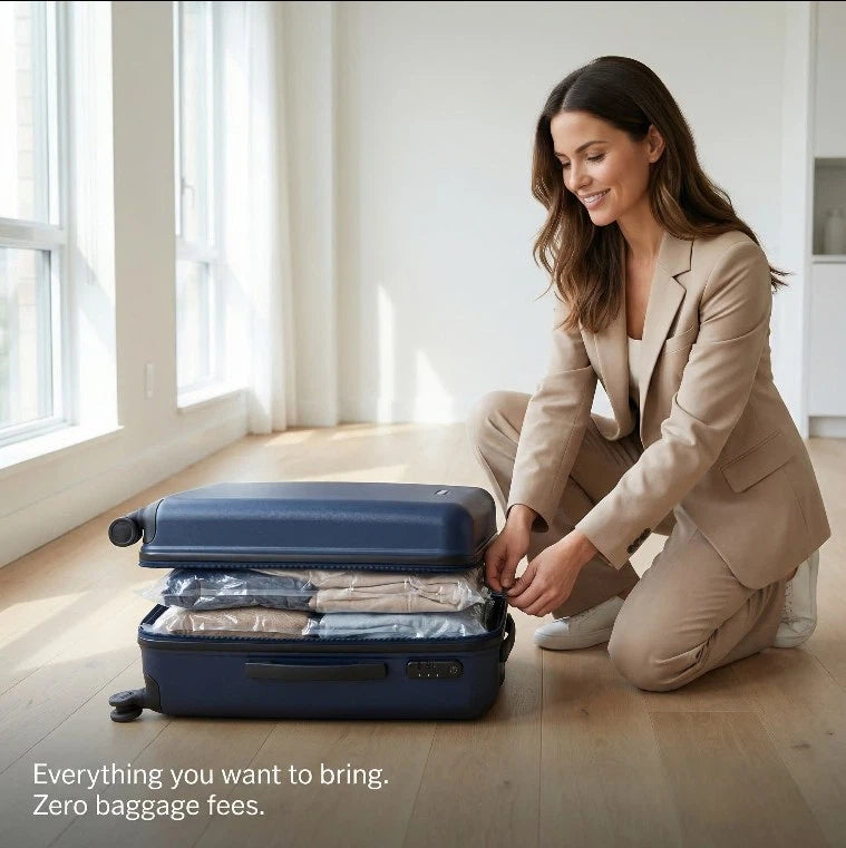 🔥 The Storage Solution Every Home Needs Cordless Vacuum Compression Bag Set