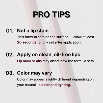 💄Easy Glide Lip Liner 💋Creamy, Blendable Color with Smooth Application