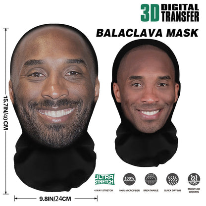 🔥2026 Hot Sale🎭3Pcs Funny Printed Full Face Mesh Mask – Breathable Cosplay Hood for Parties & Street Style