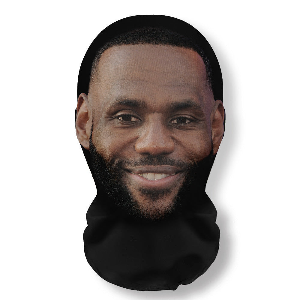 🔥2026 Hot Sale🎭3Pcs Funny Printed Full Face Mesh Mask – Breathable Cosplay Hood for Parties & Street Style