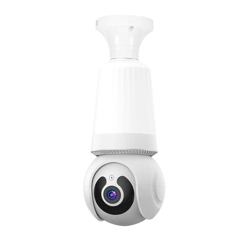 Wireless Light Bulb Security Camera – 360° WiFi Home Surveillance