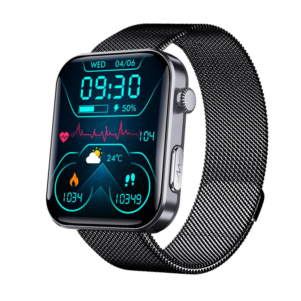 Best Upgrade PulseMax Fall Detection Watch With Blood Glucose+Blood Pressure Monitoring+Calls 2026