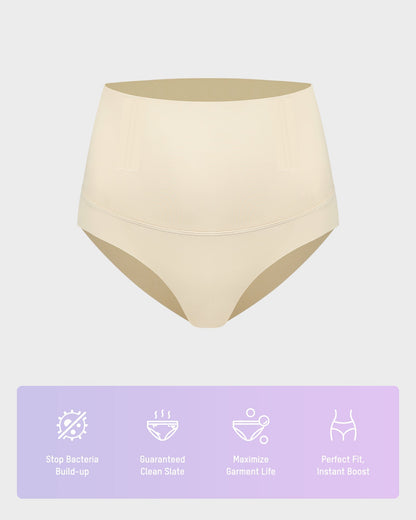 High Waist Seamless Tummy Control Panties (5 Pack)