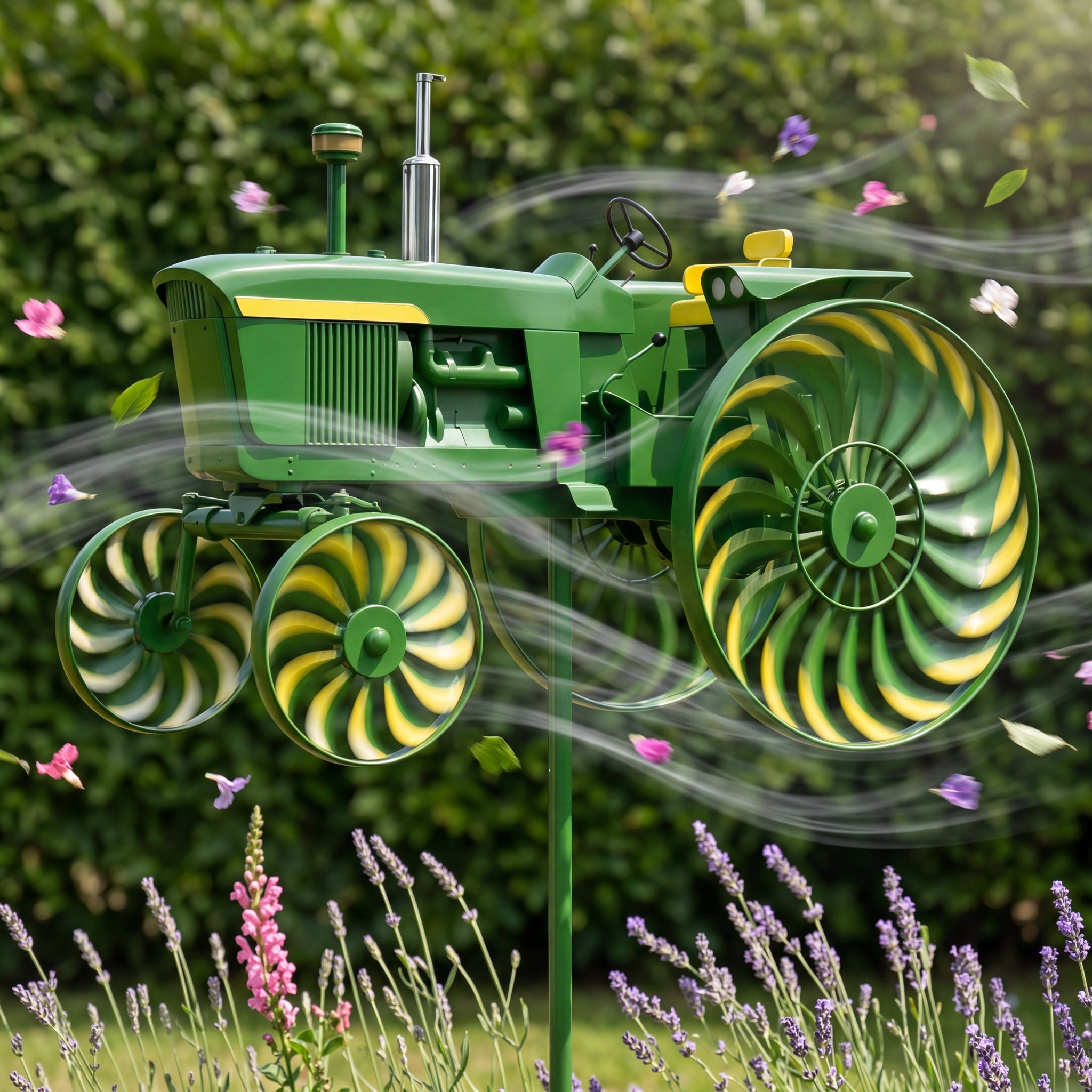 🔥HOT SALE 55% OFF 🚜Earl's Handmade Tractor Wind Spinner