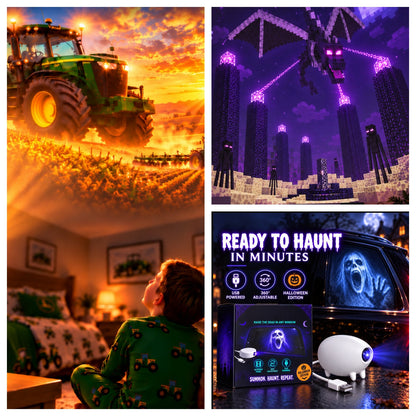 🚜 Tractor Dream Projector ✨ Bring the Farm Adventure Home
