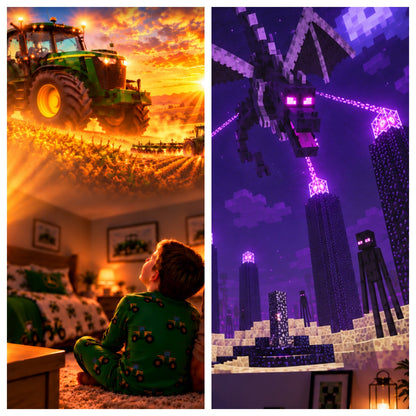 🚜 Tractor Dream Projector ✨ Bring the Farm Adventure Home