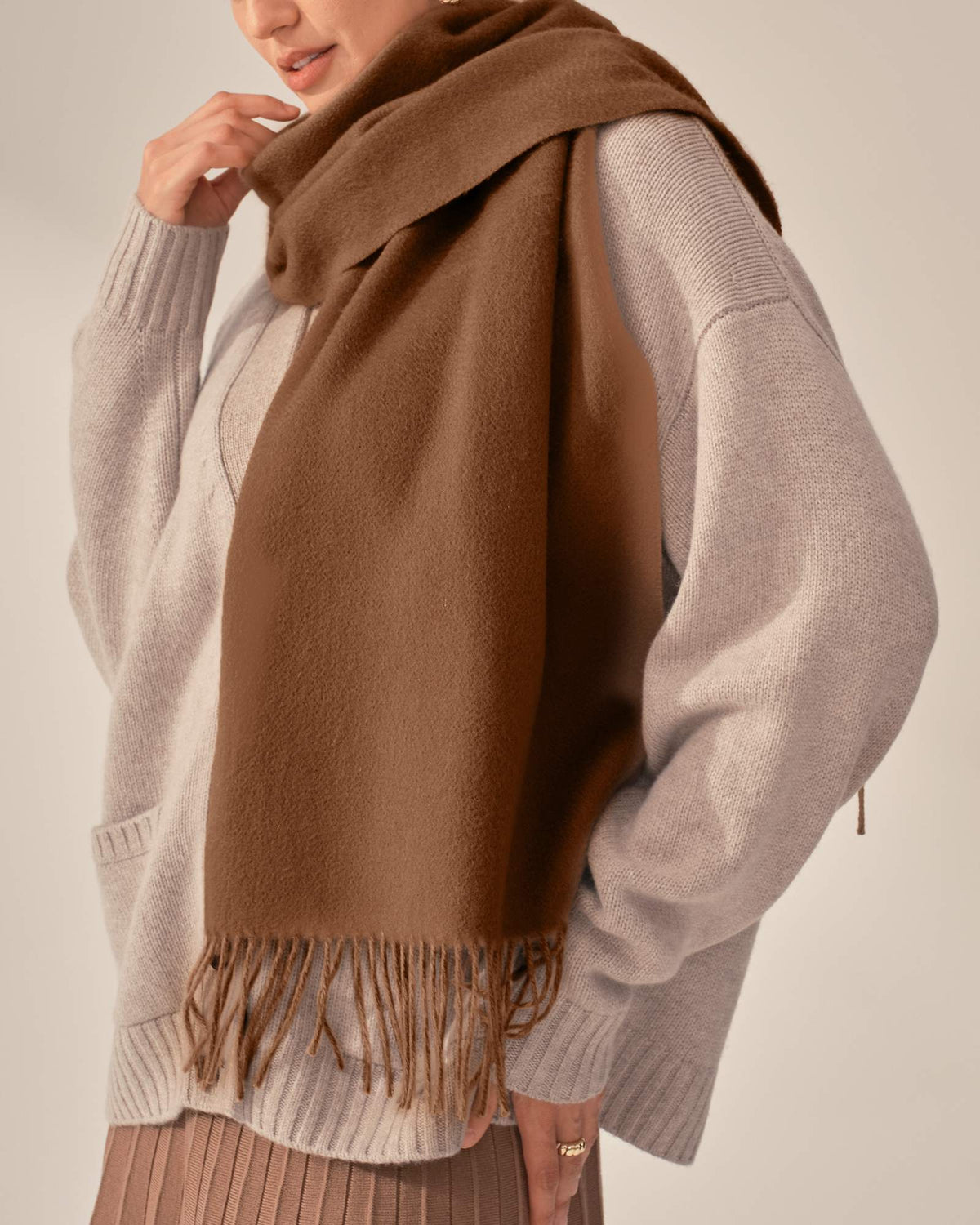 Ultra-Soft 100% Cashmere Scarf