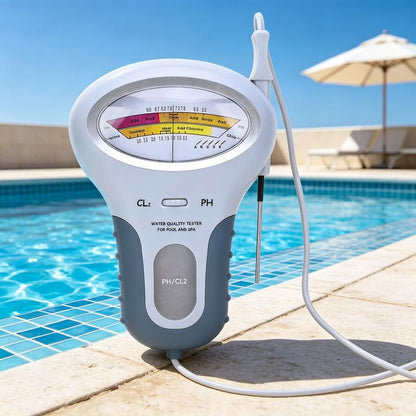 🏊💧LAST DAY 50% OFF🔥🏊 pH and chlorine tester for swimming pools – Accurate measurement of pH and chlorine levels in your swimming pool – simple, quick and reliable.