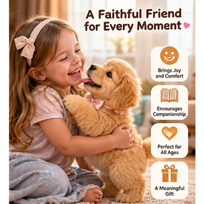 🎄49% OFF🐕🐾 Realistic Robot Golden Retriever Puppy