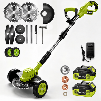 🌿55% OFF TODAY⚡ 3-in-1 Cordless Grass Trimmer with 2 Batteries