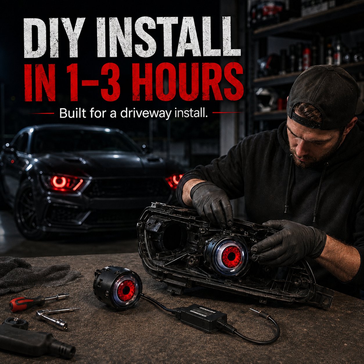 💥2026 HOT SALE🏆50K+ SOLD!🔥Last Day 60% OFF👀Demon-Eye LED Headlight Kit