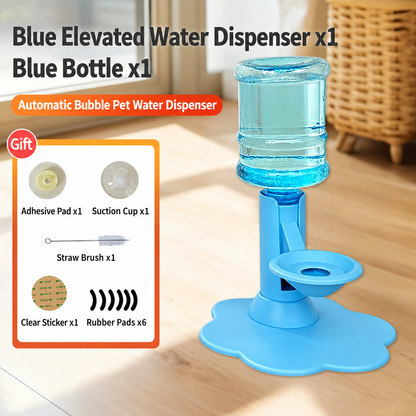 🐾 Elevated Gravity Pet Water Dispenser – Self-Refilling Bowl for Cats & Dogs