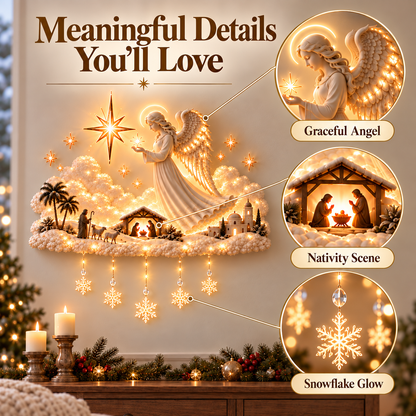 ✨Last Day 56% OFF✨ Christmas Blessing Angel Glow