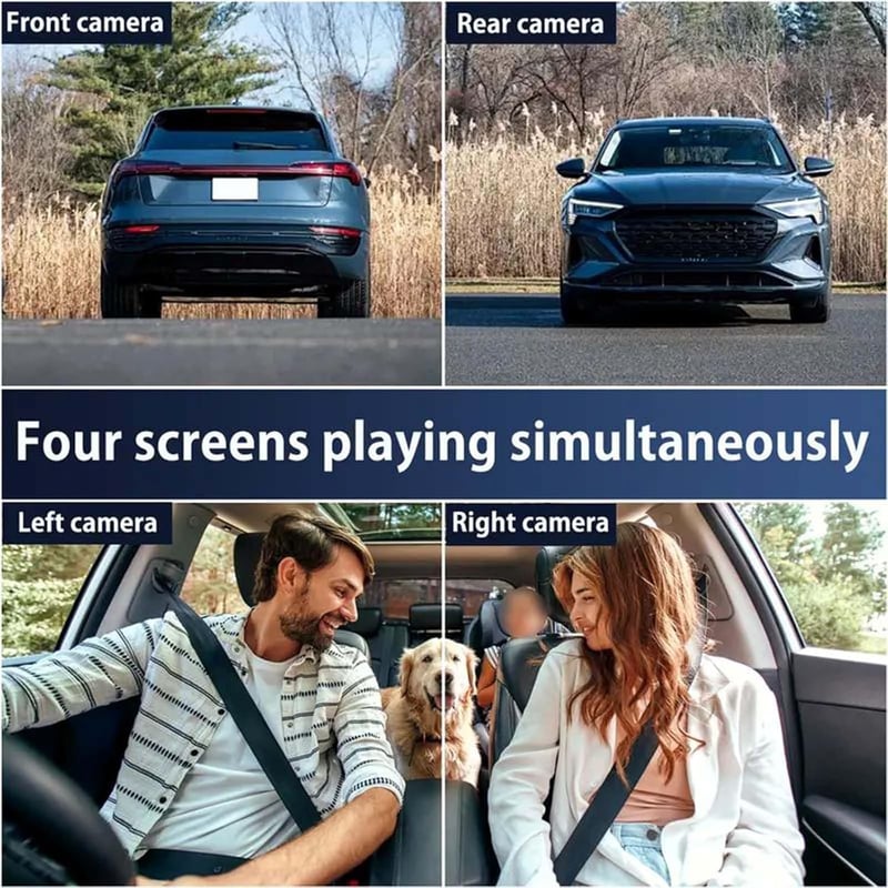🎁Flash Sale Final Day⚡Save 49% 🔥Full View Car Dashcam System