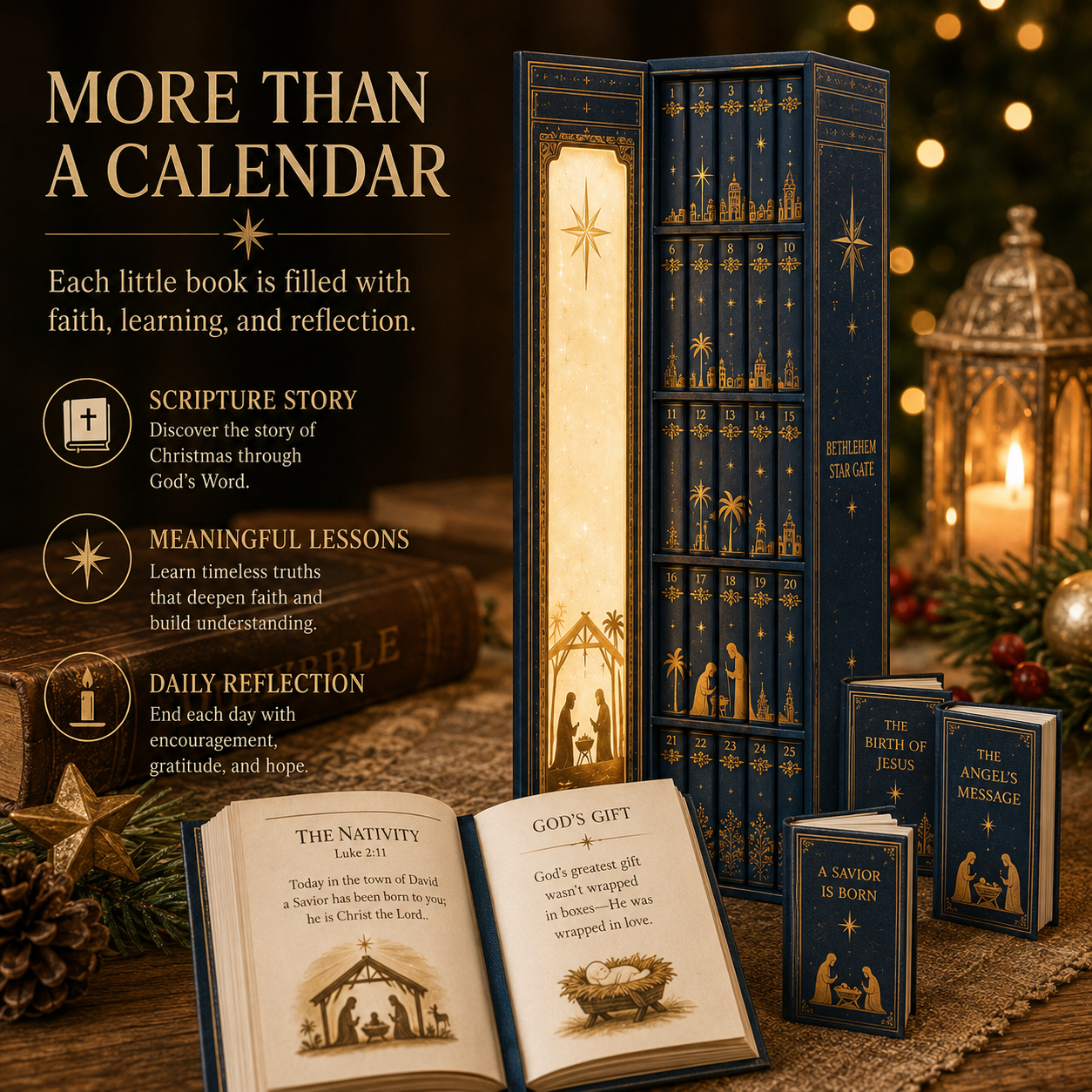 😍Bethlehem Star Gate Mini Book📖