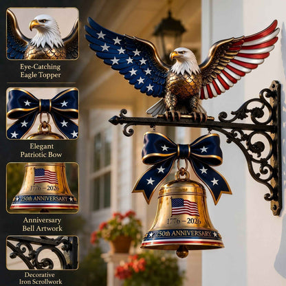 🔔 Ring in the Semiquincentennial: 1776-2026 "Spirit of Liberty" 🦅Eagle Bell