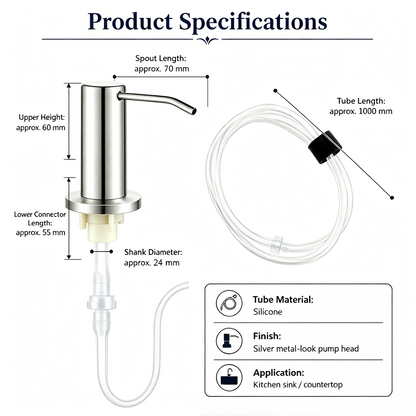 🔥Last Day 50% OFF - 🫧Kitchen Sink Soap Dispensers✨