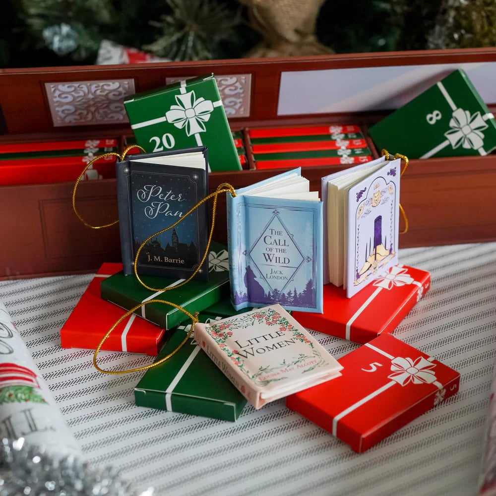 ✈️Last Day 49% Off 🎁Mini Book Ornament Advent